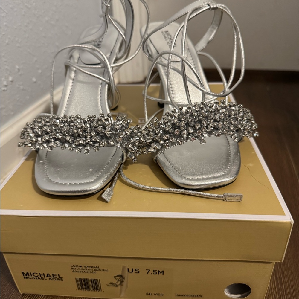 Michael Kors Silver Women's Shoes